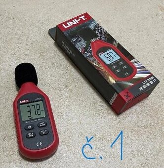 vlhkomer , decibel meter , luxmeter