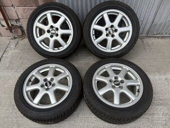 16" Elektrony BBS 5x100 so zimnymi pneu 205/55 R16