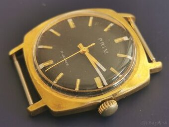 Prim hodinky-čierne, funkčné