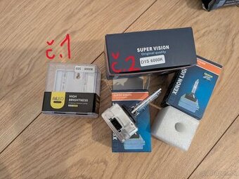 LED AUTO ZIAROVKY  H7 H4 D1S D2S