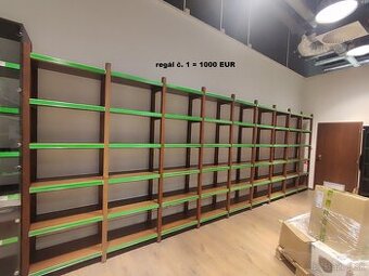 Drevené regály - 1