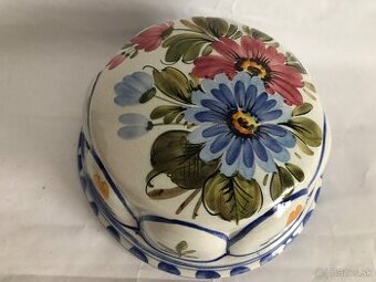 Rucne malovana krasna keramicka fotma kvety