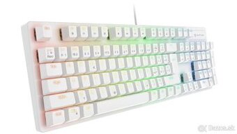 Herná klávesnica Rapture X-RAY Outemu Red biela – CZ/SK