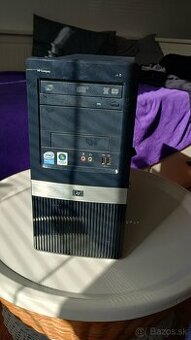 PC skrinka MicroTower + zdroj 300W LiteOn + DVD mechanika