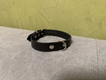 Luxusný handmade obojok pre psa z pravej kože