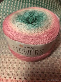 Vlna Yarn art flowers