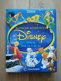Disney album + kartičky klasické rozprávky Tesco