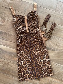 Dámske šaty leopard Dolce Gabbana