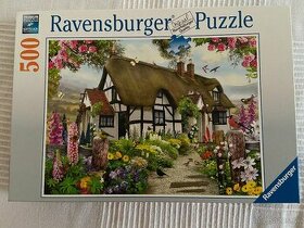 Ravensburger puzzle -500 dielov Charmant cottage