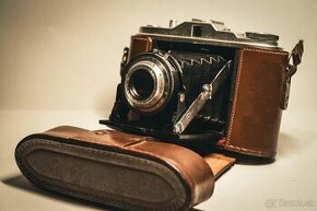 Agfa Isolette 1 analógový fotoaparát Nemecko 1950 + puzdro