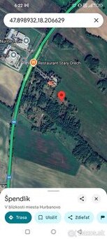Rekreačný pozemok 878m² - Predaj