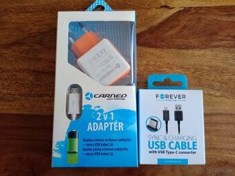 Nová nerozbalena Nabíjačka micro USB/USB C