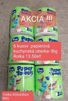 Kuchynske Papierove utierky