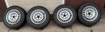 Sada diskov R16 so zimnými pneumatikami na VW T5