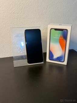 Predám Apple iPhone X 64GB Silver Minimálne známky