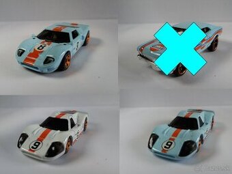 HOT WHEELS - FORD GT40,GT40 Mk.IV-GULF - POZRI DETAILNÉ FOTO