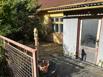 DOMČEK a POZEMOK 732 m2 + SAD 686 m2 RUDNÍK KOPANICE- MYJAVA