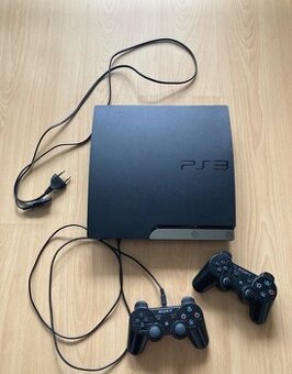 Predám - Hernú konzolu - Sony PlayStation 3 + 9 Hier