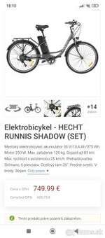 El. Bicykel Hecht