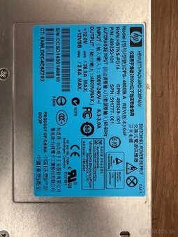 HP 460 W Serverový zdroj HSTNS-PD14 (DPS-460EB A)