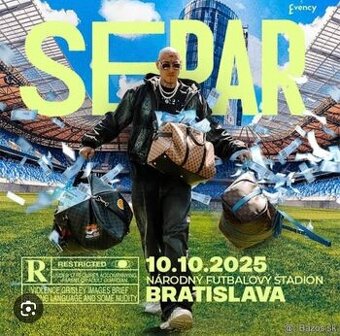 koncert - Separ Tehelné pole 10.10.2025