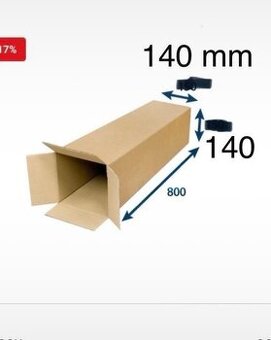 Predám krabicu / tubus kartónovú