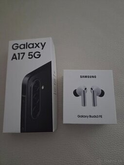Samsung Galaxy A17 5G + sluchadla Samsung Galaxy Buds3 FE