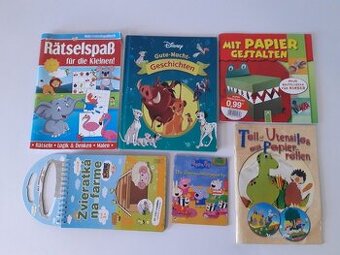 Nemecké detské knižky od 3r