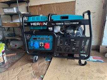 Elektrocentrala Heron 12kw benzin dvojvalec