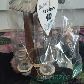 Karafa +6 pohárikov darčekové balenie