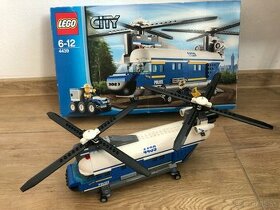 Lego city Robustná policajná helikoptéra