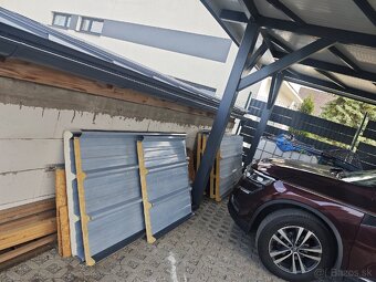 Sendvičove panely Antracit - Zostatok materiálu