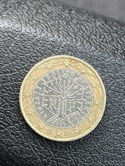 Minca 1€ Francúzsko 1999