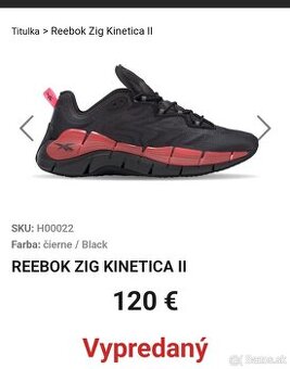 Tenisky Reebok zig kinetica II