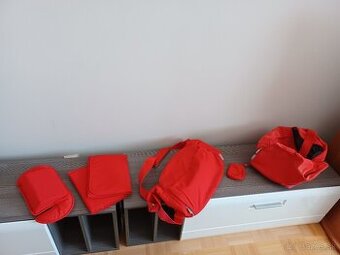 Predám kočík Stokke Xplory– trojkombinácia, červený