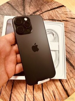 iPhone 16 pro Max 256 black neaktívny folia záruka