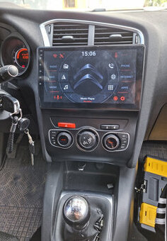 10" CITROEN C4 (2gen.) - ANDROID 13/14 - GPS rádio