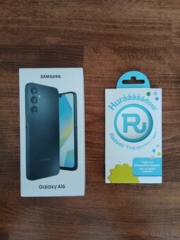 Samsung A16 4G + sim karta radosť + puzdro