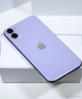 iPhone 11 Purple BATERIE 100% TOP