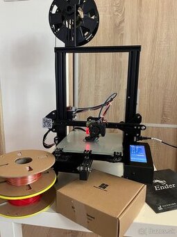 3D tlačiareň Ender-3 s BLTouch + silent board + prísl... - 1