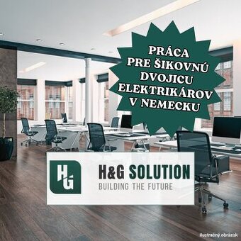Elektroinštalácia v kancelárskych priestoroch v Nemecku