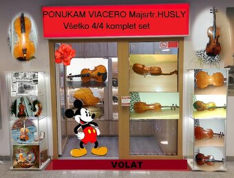 Predam cele husle 4/4 Pekny majstr.kusok,