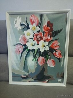 Ručne maľovaný obraz.