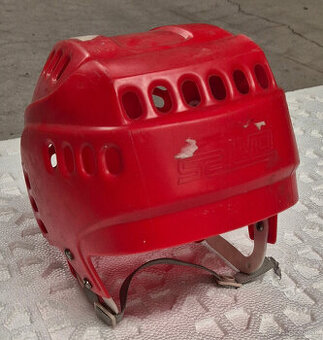 Retro hokejová helma