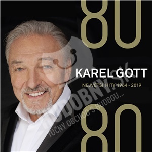 KAREL GOTT 80/80 Největší hity 1964-2019
