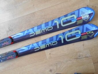 Lyže Salomon s viazaním Made in France 160cm R11,7