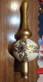 slkeneny retro špic na stromček