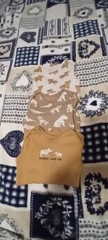 Detské body veľ. 80 3 ks zvieratká