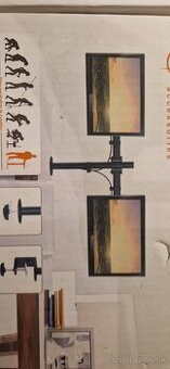 Držiak monitorov dual