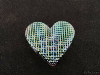 Predám sklenený stojan na sviečku Srdce